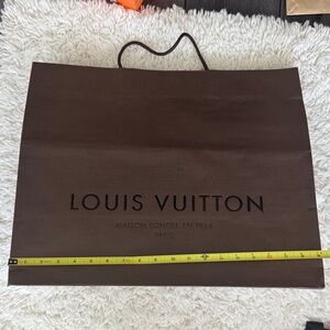 Louis Vuitton Dark Brown Tote Bag